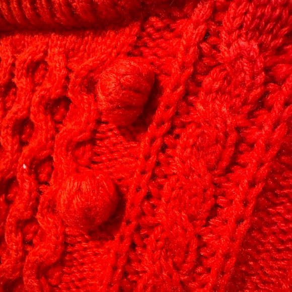 J. Crew Red Wool Blend Crew Neck Sweater - Size Large - Picture 10 of 12